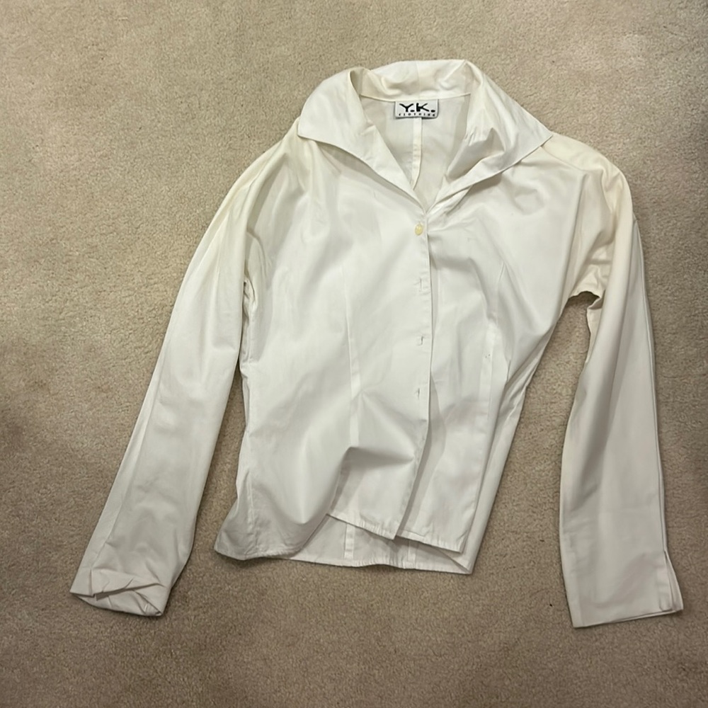 White button down shirt